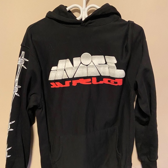 Green Vlone Vlone Barbed Wire Juice Wrld X Vlone Barbed Wire Hoodie